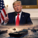 Representative image of United States President Donald Trump and oil tankers in the Strait of Hormuz, illustrating the story on Trump extending the Hormuz deadline again as United States-Iran indirect talks advance through Pakistan.