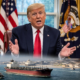 Representative image of United States President Donald Trump speaking in the Oval Office as markets watch Iran’s reported oil and gas concession tied to Strait of Hormuz transit flows, a development at the center of the latest Trump-Iran-Hormuz story.