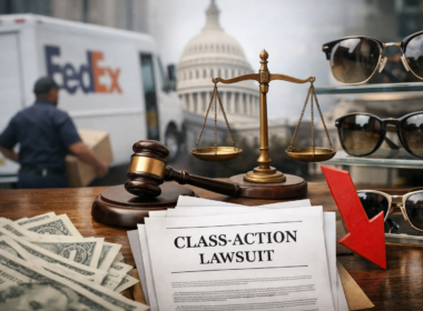 FedEx (FDX) and EssilorLuxottica (ESLOY) face consumer class-action suits demanding tariff refunds after Supreme Court strikes down IEEPA duties