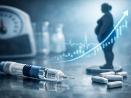 Representative image of a GLP-1 injection device and weight management concept, illustrating Novo Nordisk A/S’s Wegovy HD FDA approval and its potential to redefine weight loss outcomes in the global obesity treatment market.