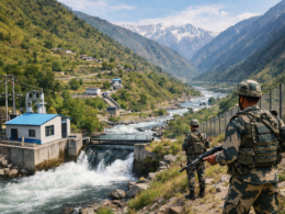 India’s small hydro power push gains momentum as the government targets ₹15,000 crore investment, 51 lakh jobs, and border infrastructure strengthening—run-of-river projects expand clean energy capacity in remote regions (representative image).