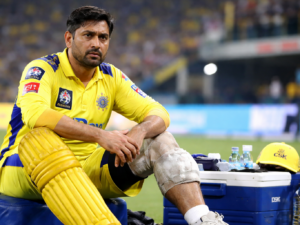 Representative image of MS Dhoni in an IPL-style cricket setting, used for illustrative purposes alongside coverage of Chennai Super Kings’ early 2026 injury setback.