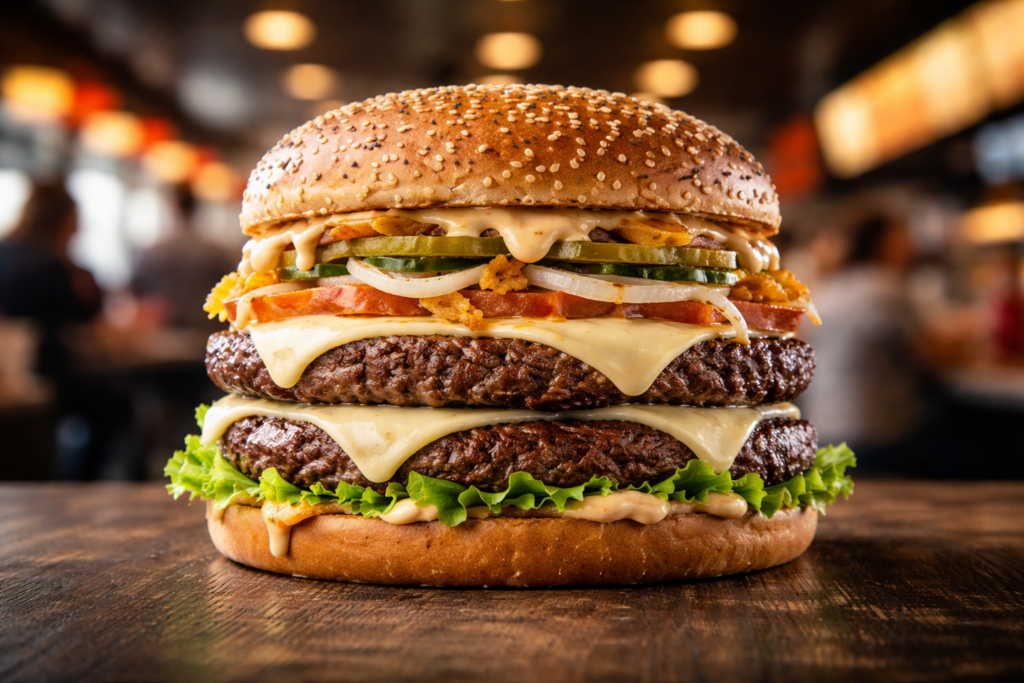 McDonald’s Corporation launches Big Arch Burger, its largest ever U.S. hamburger, in premium menu push