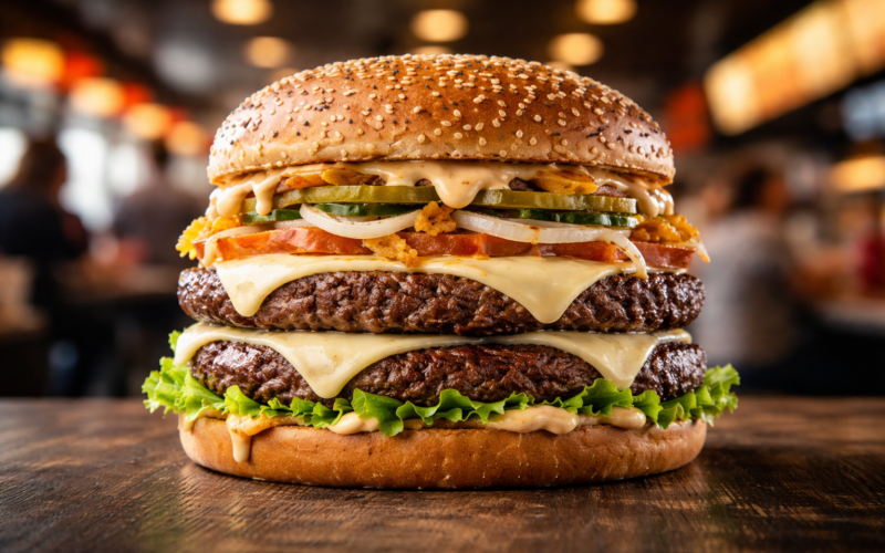 McDonald’s Corporation launches Big Arch Burger, its largest ever U.S. hamburger, in premium menu push