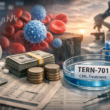 Representative image of a leukemia drug development and biopharma acquisition theme, illustrating why Merck’s $6.7bn Terns Pharmaceuticals deal and TERN-701 are drawing attention as the Keytruda patent cliff approaches.
