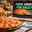Representative image illustrating rising takeover speculation around Papa John’s International, Inc., as renewed private equity interest and a reported $65-per-share bid from TriArtisan Capital Advisors push the PZZA stock back into focus amid ongoing turnaround efforts.