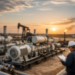 Representative image of Permian Basin natural gas compression infrastructure as Kodiak Gas Services (NYSE: KGS) expands footprint with $24m compression asset acquisition and 7-year service contract.