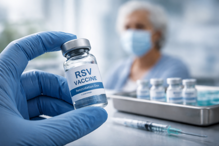 Clover Biopharmaceuticals RSV vaccine re-vaccination study highlights stronger antibody response versus Arexvy in older adults, signalling a potential shift in booster strategy (representative image).
