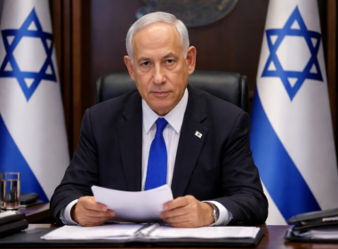 Representative image of Israeli Prime Minister Benjamin Netanyahu amid reports denying viral social media rumors about his death, as Israel’s government confirms the leader remains actively overseeing military and diplomatic operations during the ongoing regional conflict.