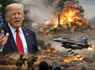 Trump signals possible Iran war exit as Natanz is struck again and Israel escalates attack threats — a representative image capturing rising Middle East tensions, nuclear site strikes, and shifting U.S. military strategy in the Iran conflict.