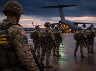 Representative image: U.S. Army paratroopers preparing for rapid deployment operations, reflecting heightened military readiness as the 82nd Airborne Division cancels training amid speculation about possible U.S. ground troop involvement in Iran.