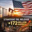 Representative image of the United States Strategic Petroleum Reserve and oil infrastructure as the Trump administration authorises a 172 million barrel SPR drawdown while 32 International Energy Agency nations coordinate the largest emergency oil release in history to stabilise global crude markets.