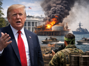 Representative image of escalating United States–Iran tensions as the White House signals the Iran war could end soon while Tehran rejects ceasefire claims and global markets watch the Strait of Hormuz oil shipping crisis.