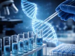 Representative image illustrating gene-editing research as YolTech Therapeutics advances YOLT-202 into a Phase 2/3 trial, exploring a potential “one-and-done” treatment for Alpha-1 Antitrypsin Deficiency.