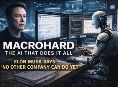 Representative image illustrating an advanced AI system operating software autonomously, reflecting the Macrohard project unveiled by Tesla, Inc. and xAI, which Elon Musk claims could replicate the full operational functions of software companies using agentic artificial intelligence.