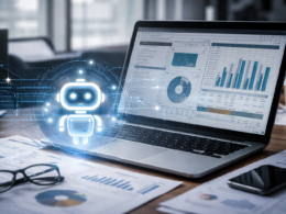 Representative image of artificial intelligence agents integrated into financial modeling workflows, reflecting how Rogo’s acquisition of Offset aims to automate spreadsheets, investment analysis, and institutional finance operations.