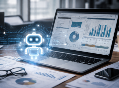 Representative image of artificial intelligence agents integrated into financial modeling workflows, reflecting how Rogo’s acquisition of Offset aims to automate spreadsheets, investment analysis, and institutional finance operations.