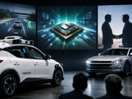 Representative image of autonomous vehicles and AI driving systems as Hyundai Motor Company and Kia Corporation deepen their partnership with NVIDIA Corporation to integrate DRIVE Hyperion and accelerate robotaxi and software-defined vehicle development.