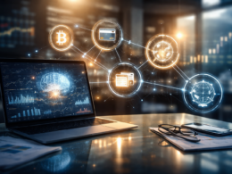 Representative image of artificial intelligence, crypto, payments, and embedded finance infrastructure, reflecting Cross River’s $50 million expansion push across global fintech markets.