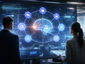 Representative image of enterprise agentic AI workflows as Oracle Corporation expands AI Agent Studio for Fusion Applications, highlighting how enterprise automation, workflow orchestration, and AI agents are reshaping business software.