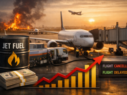 Representative image showing a commercial passenger aircraft being refueled at an international airport as global jet fuel prices surge toward $200 per barrel, forcing airlines across Asia and Europe to raise fares, impose fuel surcharges, and revise flight schedules amid escalating Middle East tensions.