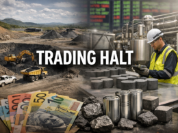 Representative image of a graphite mine and battery materials processing facility linked to Syrah Resources’ trading halt, lender funding package talks, and potential equity raise tied to Balama and Vidalia operations.