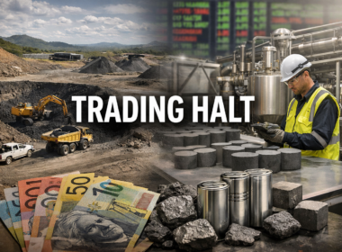 Representative image of a graphite mine and battery materials processing facility linked to Syrah Resources’ trading halt, lender funding package talks, and potential equity raise tied to Balama and Vidalia operations.