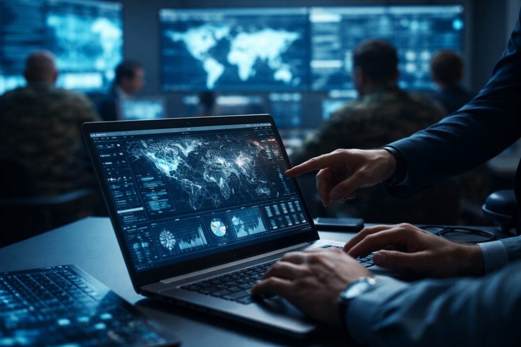 Representative image illustrating hyperscale data analytics dashboards used in government operations, reflecting the Ocient and TekSynap partnership to modernize large-scale mission data analysis for United States federal agencies.