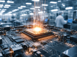 Representative image: Broadcom Inc. (NASDAQ: AVGO) reported strong Q1 FY2026 results driven by surging artificial intelligence semiconductor demand, highlighting the rapid expansion of AI infrastructure and hyperscale data center chip markets.