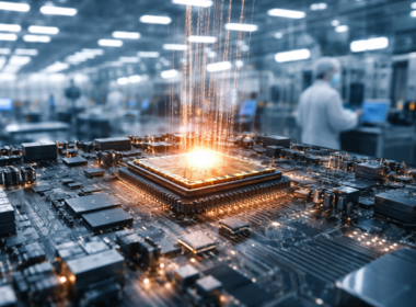 Representative image: Broadcom Inc. (NASDAQ: AVGO) reported strong Q1 FY2026 results driven by surging artificial intelligence semiconductor demand, highlighting the rapid expansion of AI infrastructure and hyperscale data center chip markets.