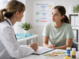 Representative image of a teenage patient consulting a specialist about phenylketonuria management, reflecting the growing focus on adolescent PKU treatment following BioMarin Pharmaceutical Inc.’s FDA approval of PALYNZIQ for patients aged 12 and older.