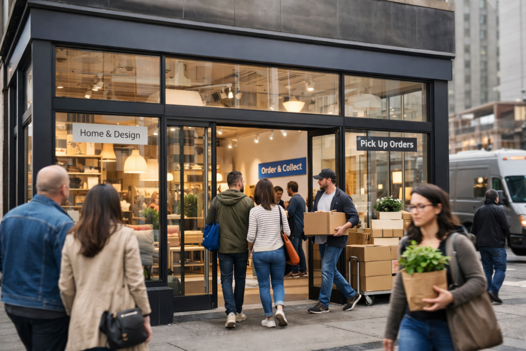 A small-format urban IKEA store concept illustrating the company’s U.S. expansion strategy as it moves beyond traditional big-box formats to reach new city markets; representative image aligned with IKEA’s push into compact retail spaces and omnichannel growth.