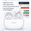 realme Buds T310 in Agile White: top true wireless earbuds under ₹2,000