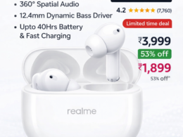 realme Buds T310 in Agile White: top true wireless earbuds under ₹2,000