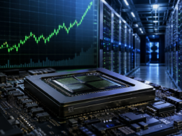 Representative image of an AI chip and data centre infrastructure as Nvidia Corporation’s record stock close and renewed semiconductor rally put hyperscaler AI spending back in investor focus.