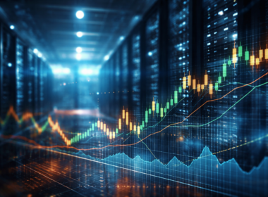 Representative image of AI cloud infrastructure and financial market analytics, illustrating the strategic backdrop to Jane Street’s $6 billion CoreWeave agreement and rising demand for high-performance compute in quantitative trading.