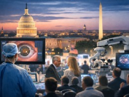 Representative image of the ASCRS 2026 Annual Meeting in Washington, D.C., highlighting cataract and refractive surgery innovation, ophthalmic practice trends, and artificial intelligence in eye care.