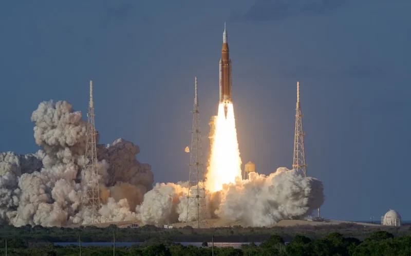 Artemis II lifts off: Four astronauts begin 10-day journey around the Moon
