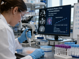 Representative image of a biotechnology laboratory and oncology drug development workflow, illustrating the Avacta Group PLC investor roadmap as markets track AVA6103, AVA6000, FOCUS-01 trial progress, and the late 2026 data readout.