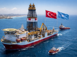 Representative image of the Cagri Bey ultra-deepwater drillship as Turkish Petroleum Corporation launches its first overseas deep-sea drilling campaign off Somalia, a high-stakes move that could reshape East Africa’s offshore energy outlook.