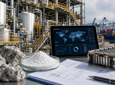 Representative image: China’s lithium processing dominance is forcing the West to rethink battery supply-chain strategy, as raw lithium resources must pass through refining and conversion networks before they become electric vehicle battery materials.