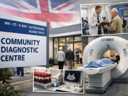 Representative image of a Community Diagnostic Centre in England, reflecting the United Kingdom’s £237 million NHS diagnostic expansion aimed at boosting testing capacity and reducing waiting times.