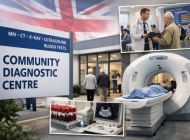 Representative image of a Community Diagnostic Centre in England, reflecting the United Kingdom’s £237 million NHS diagnostic expansion aimed at boosting testing capacity and reducing waiting times.