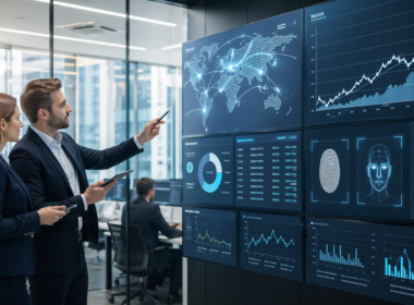 Representative image of a corporate identity verification and location intelligence platform, reflecting the themes behind GB Group plc’s FY26 trading update, second-half growth acceleration, and GBG Go platform momentum.