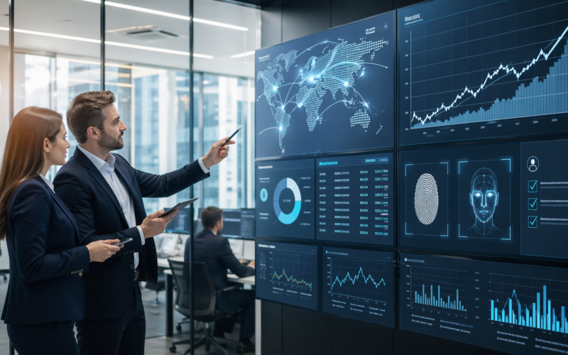 Representative image of a corporate identity verification and location intelligence platform, reflecting the themes behind GB Group plc’s FY26 trading update, second-half growth acceleration, and GBG Go platform momentum.