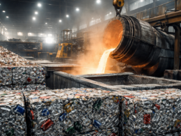 Representative image of an aluminum recycling and remelting facility in the United States, illustrating why Glencore plc’s South Carolina plant stake matters for domestic aluminum supply chains and recycled metal strategy.