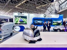 Jtibot presented its autonomous outdoor sweepers at Interclean Amsterdam 2026, where visitors explored AI-driven cleaning technology designed for large-scale facilities and outdoor environments.