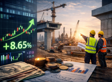 Representative image of Larsen and Toubro Limited stock and India infrastructure growth, highlighting why NSE: LT investors are watching the Q4 FY2026 results and Lakshya 2031 strategy closely.