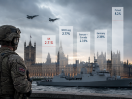 Representative image: The United Kingdom’s revised 2.31% defence spending figure has sharpened investor scrutiny on how London’s NATO commitments compare with faster-rising military budgets in Germany, Poland, the Nordics and Eastern Europe.
