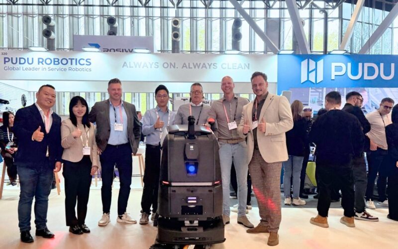 Pudu Robotics brings BG1 to Europe in first AI cleaning deployment with Gom Schoonhouden